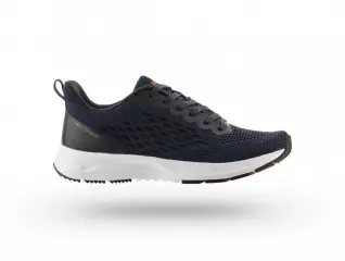 נעלי ווק WOCK - דגם ברילייט רשת גברים כחול כהה BREELITE 01 ,NAVY BLUE WORK SNEAKERS