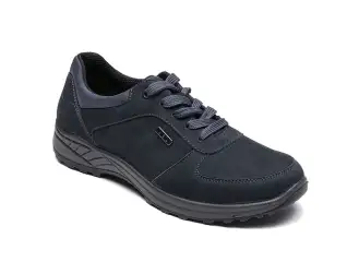 נעלי גרונוולד נשים עם שרוכים צבע כחול G-Comfort