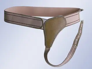 חגורת בקע מפשעתי REINFORCED TRUSS WITH VELCRO FASTENING