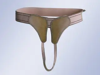 חגורת בקע מפשעתי דו צדדי REINFORCED TRUSS WITH VELCRO FASTENING