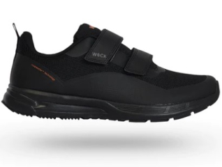 נעלי ספורט אורטופדיות לנשים שחור Reblast Velcro עמידות לגשם מבית ווק Wock עם סקוצ'ים 