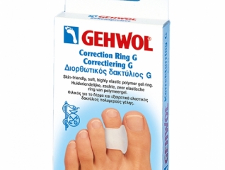 טבעת סיליקון להפרדת אצבעות Correction Ring G מבית GEHWOL