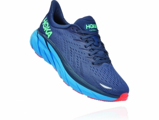 Hoka Clifton 8 - נעלי ספורט גברים הוקה קליפטון 8 בצבע נייבי/כחול