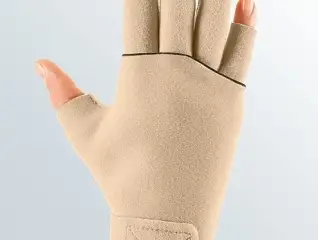יחידת לחץ לכף יד בהתאמה אישית CircAid® Juxtafit® essentials glove מבית Medi   