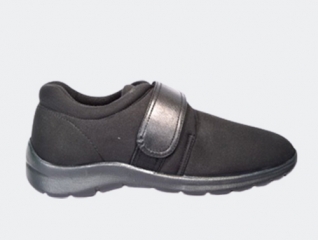 נעלי אורטומג'יק- נעלים מבד לייקרה גמיש ועמיד במים- סגורות, סגירת וולקרו, רחבות 