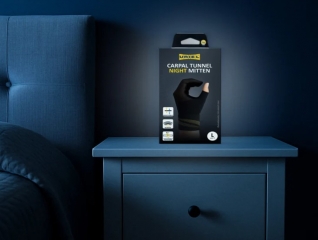 כפפת לילה לתסמונת התעלה הקרפלית Carpal Tunnel Night Mitten