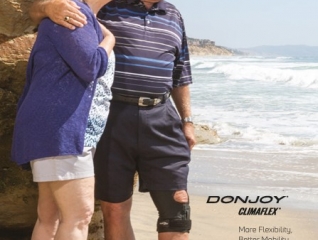 סד ברך לאוסטאוארתריטיס Clima-Flex™ OA מבית חברת ®DonJoy