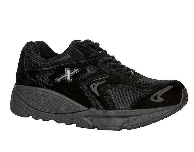 נעלי אקסלרו xelero- גברים, דגם "מטריקס", זמש -צבע שחור